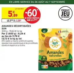 Intermarché Hyper Amandes décortiquées offre