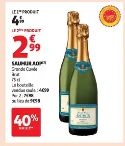 Auchan Saumur aop offre