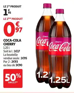 Auchan COCA-COLA Cherry offre