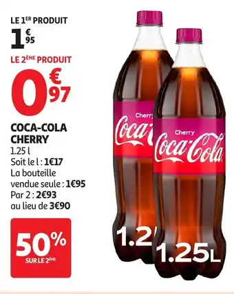 Auchan COCA-COLA Cherry offre