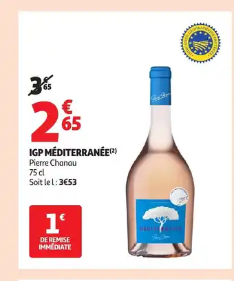 Auchan Igp méditerranée offre