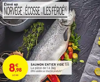 Intermarché Hyper Saumon entier vidé offre