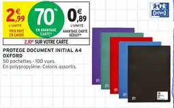 Intermarché Hyper Protege document initial a4 oxford offre