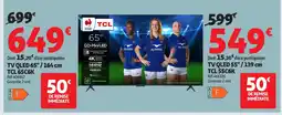 Auchan TV QLED 65" offre