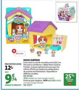 Auchan Mama surprise offre