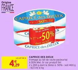 Intermarché Hyper Caprice des dieux offre