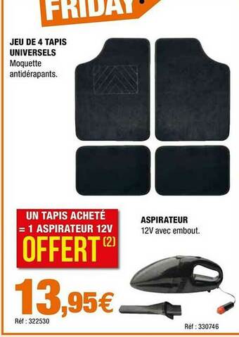 Autobacs Aspirateur offre