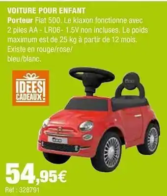 Autobacs Voiture Pour Enfant offre