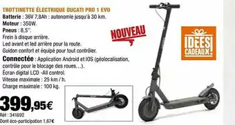 Trottinette électrique Ducati Pro 1 Evo