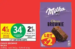Intermarché Hyper Choco brownie milka offre