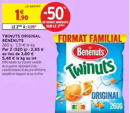 Intermarché Hyper Twinuts original bénénuts offre
