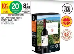 Intermarché Hyper Aop languedoc rouge expert club hve3 offre