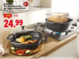 Lidl ERNESTO Set multifonction en fonte d’aluminium offre