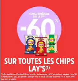 Intermarché LAY'S Sur toutes les chips offre