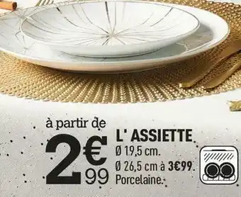 Centrakor L' assiette offre
