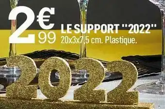 Centrakor Le support "2022" offre