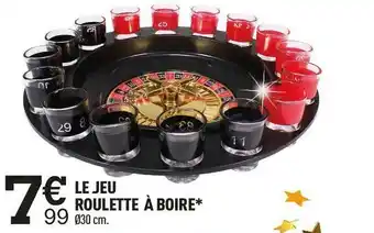 Centrakor Le jeu roulette à boire offre