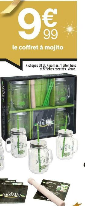 Centrakor Le coffret à mojito offre