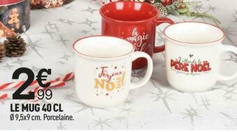 Centrakor Le mug 40 cl offre