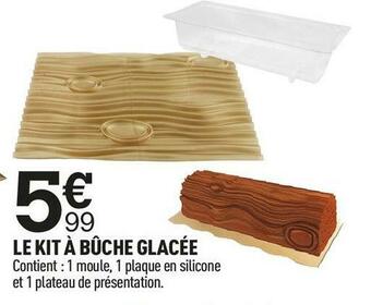 Centrakor Le kit à bûche glacée offre