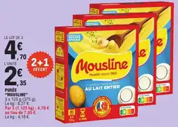 E.Leclerc Express MOUSLINE Purée offre