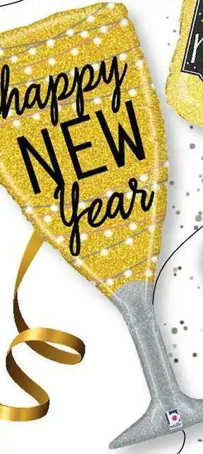 Centrakor Verre de champagne happy new year . offre