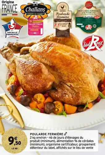 Poularde fermière