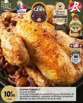 Intermarché Chapon fermier offre