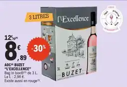 E.Leclerc Express "L'EXCELLENCE" Aoc buzet offre