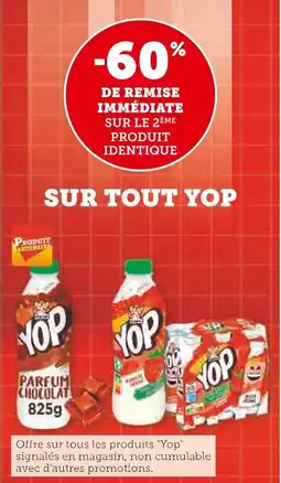 Super U Sur tout yop offre