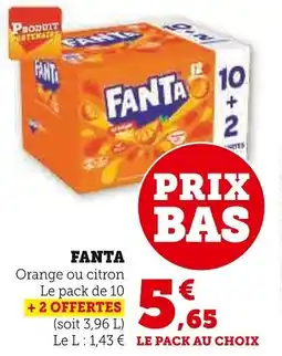 Super U Fanta offre