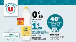 Super U Tonic u offre