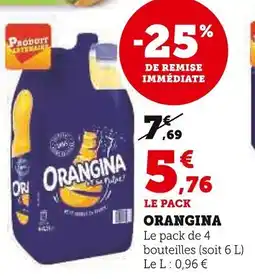 Super U Orangina offre