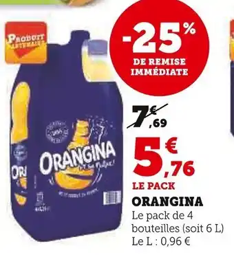 Super U Orangina offre