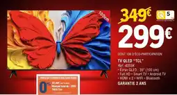 E.Leclerc TV QLED “TCL” offre