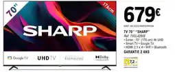 E.Leclerc TV 70 SHARP offre
