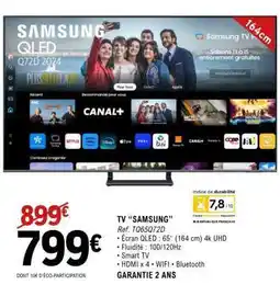 E.Leclerc TV “SAMSUNG” offre