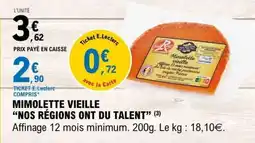 E.Leclerc MIMOLETTE VIEILLE offre