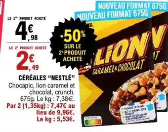 E.Leclerc CÉRÉALES “NESTLÉ” offre