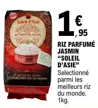 E.Leclerc RIZ PARFUMÉ JASMIN SOLEIL D’ASIE offre
