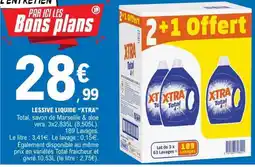 E.Leclerc Lessive Liquide Xtra offre