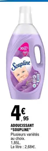 E.Leclerc Adoucissant Soupline offre