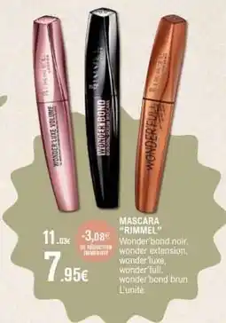 E.Leclerc MASCARA RIMMEL offre