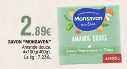 E.Leclerc SAVON “MONSAVON” offre