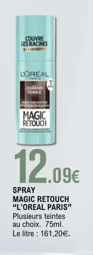 E.Leclerc Spray Magic Retouch L'oréal Paris offre