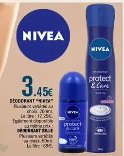 E.Leclerc DÉODORANT “NIVEA” offre
