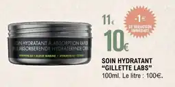 E.Leclerc SOIN HYDRATANT “GILLETTE LABS” offre
