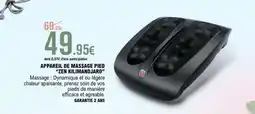 E.Leclerc Appareil de massage pied 'Zen Kilimandjaro' offre