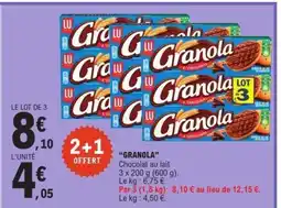 E.Leclerc Granola offre