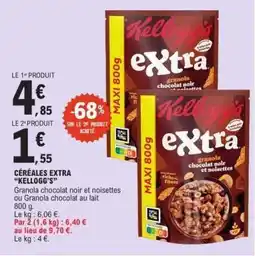 E.Leclerc Céréales Extra KELLOGG'S offre